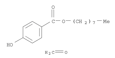 Benzoic acid, 4-hydroxy-, octyl ester, polymer with formaldehyde (9CI)(83790-07-2)